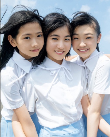 モーニング娘。15期メンバー、北川莉央・岡村ほまれ・山﨑愛生